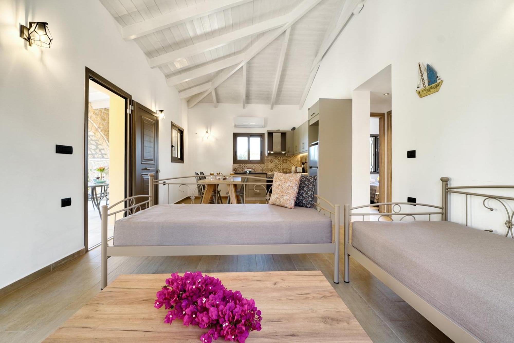 Astarte Villas - Astra Private Villas With Pool Vasilikí Esterno foto